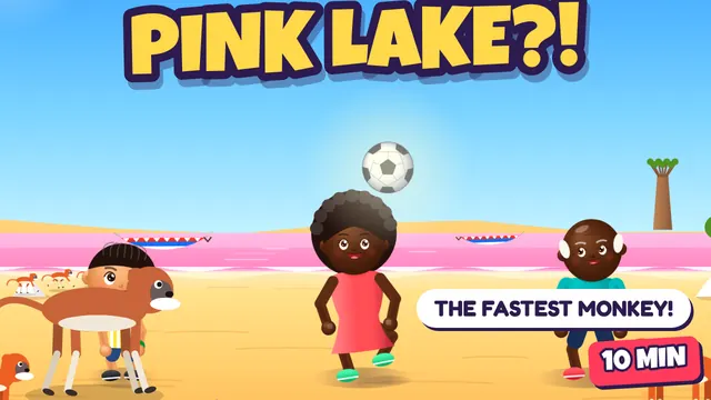 The Pink Lake – Lac Rose, Senegal