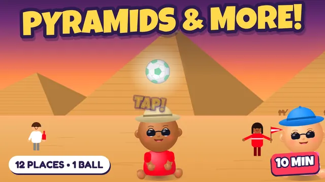 Keepy-Ups at the Pyramids & Ancient Wonders!