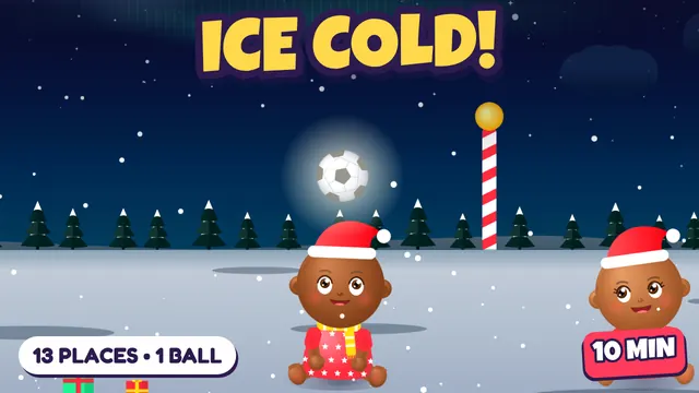 Keepy-Ups in the Snow & Ice! North Pole to Antarctica